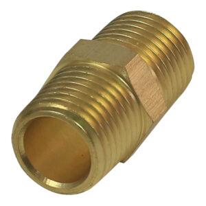 AIR CRAFT Brass Nipple M/M 1/4" x 1/4"
