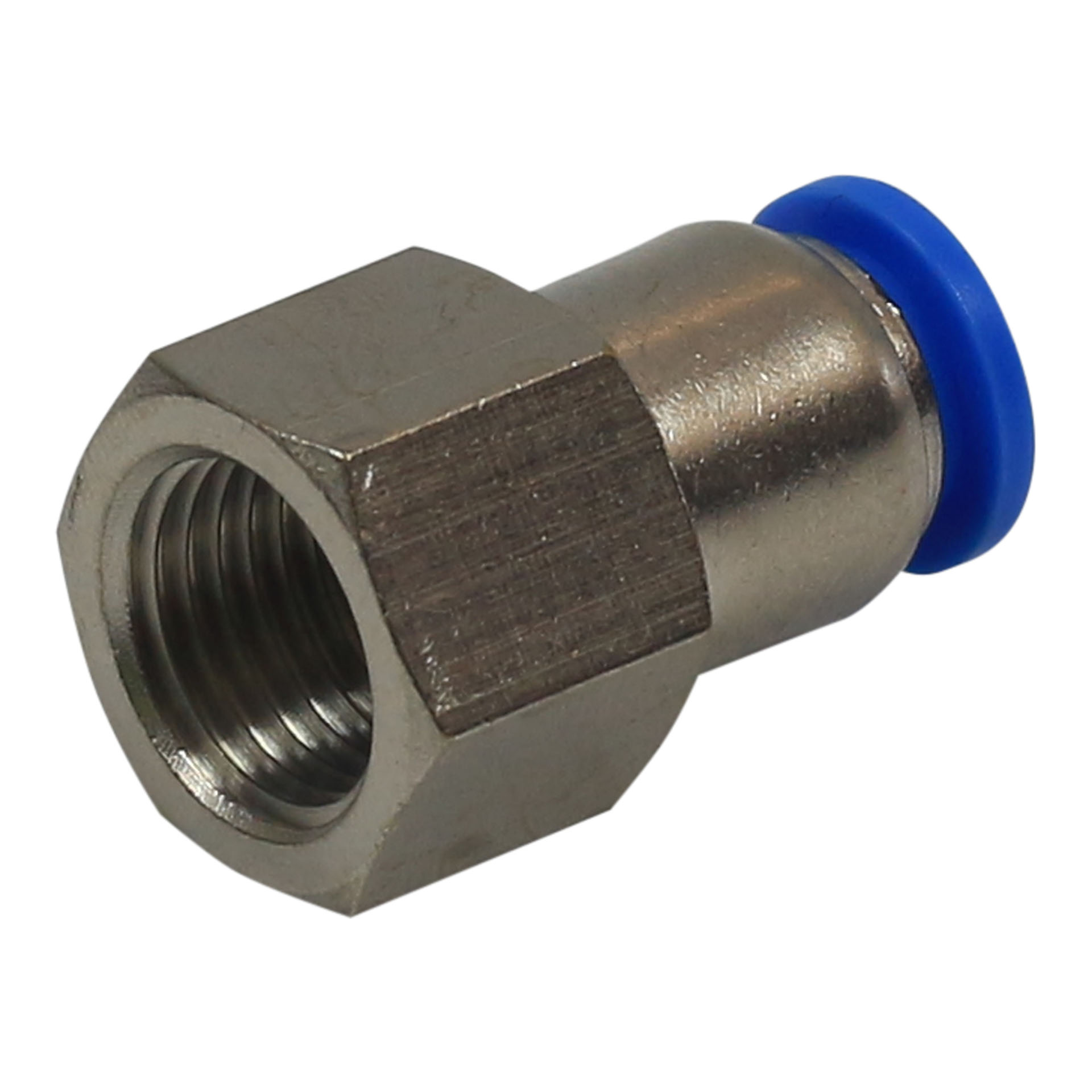 AIR CRAFT PU Hose Fitting Straight Stud 8 MM - 1/4" IN Female