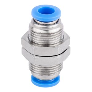6 mm Metal Bulkhead Str Connector
