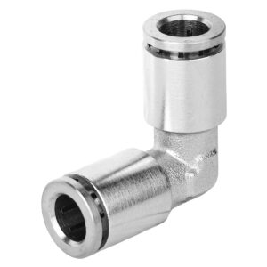 MPUL08 8 mm Metal PU Elbow