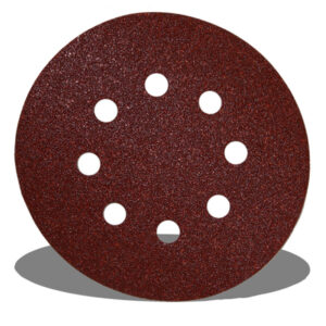TORK CRAFT Sanding Discs Velcro 150 MM with 8 Holes (10 Pack)