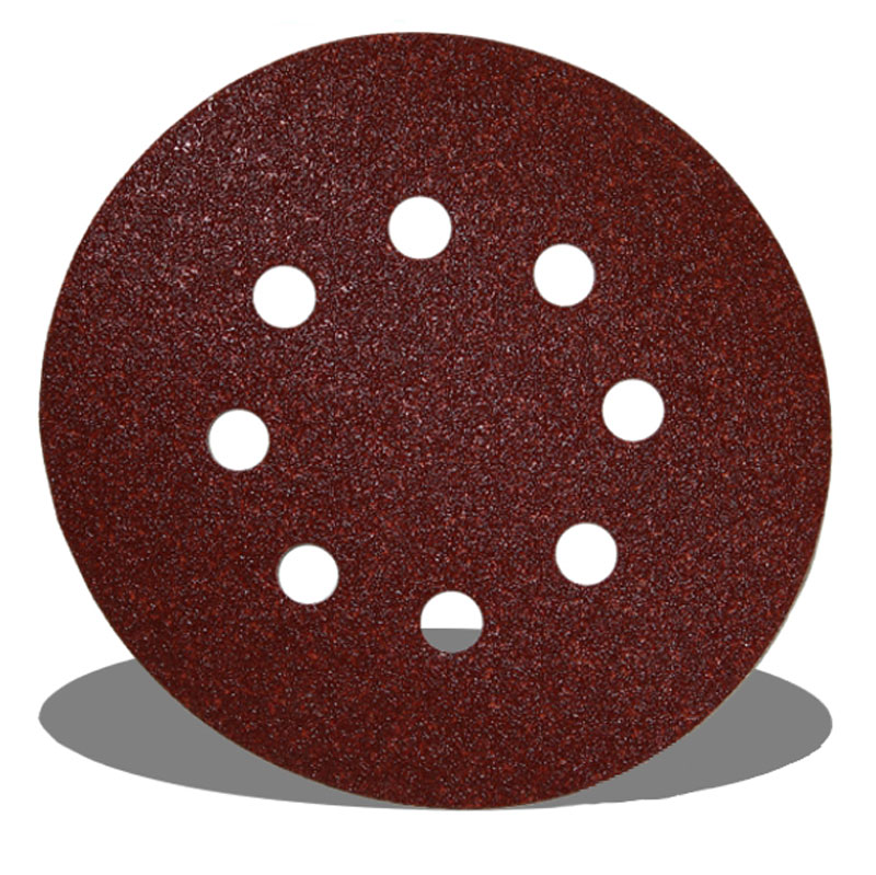 TORK CRAFT Sanding Discs Velcro 150 MM with 8 Holes (10 Pack)
