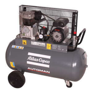 AUTOMAN AC 20 E 90L Belt Driven Mobile Air Compressor 1.5 KW (2 HP)