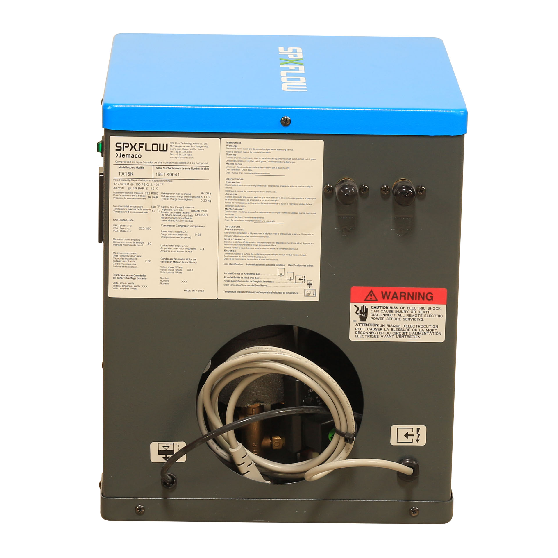 Jemaco Air Dryer (TX15K)