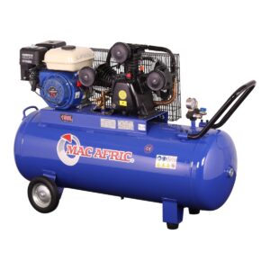 MAC AFRIC 150 Litre Petrol Belt Driven Compressor 5 KW (7 HP)