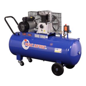 MAC AFRIC 150 Litre 2.2 KW (3 HP) 230 V Belt Driven Compressor