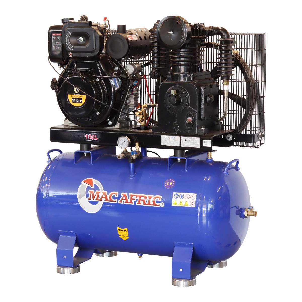 MAC AFRIC 150L Diesel Compressor