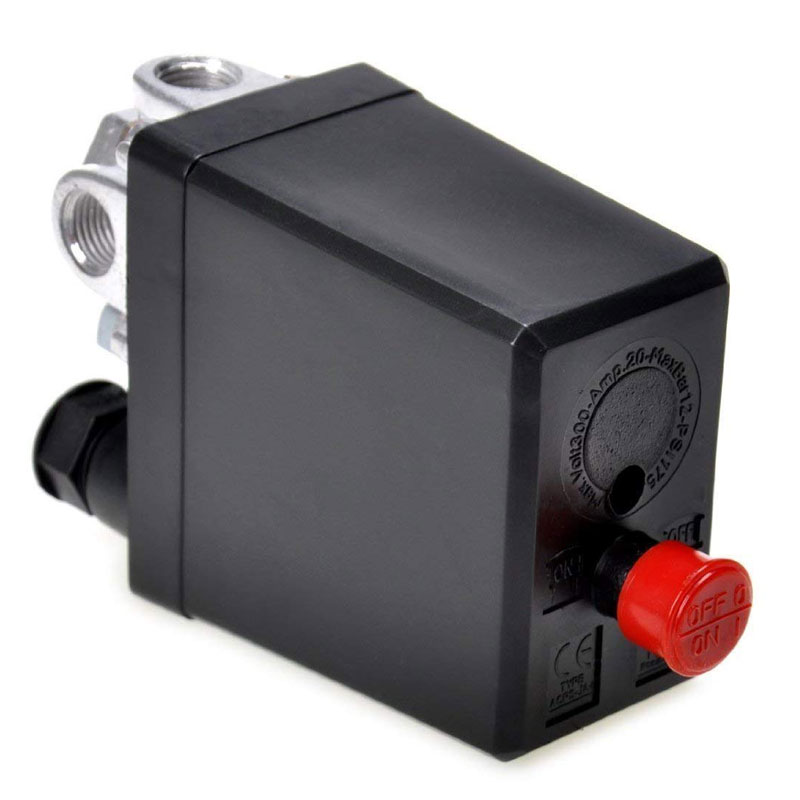MAC AFRIC 3-Way Pressure Switch Single-Phase for Air Compressors