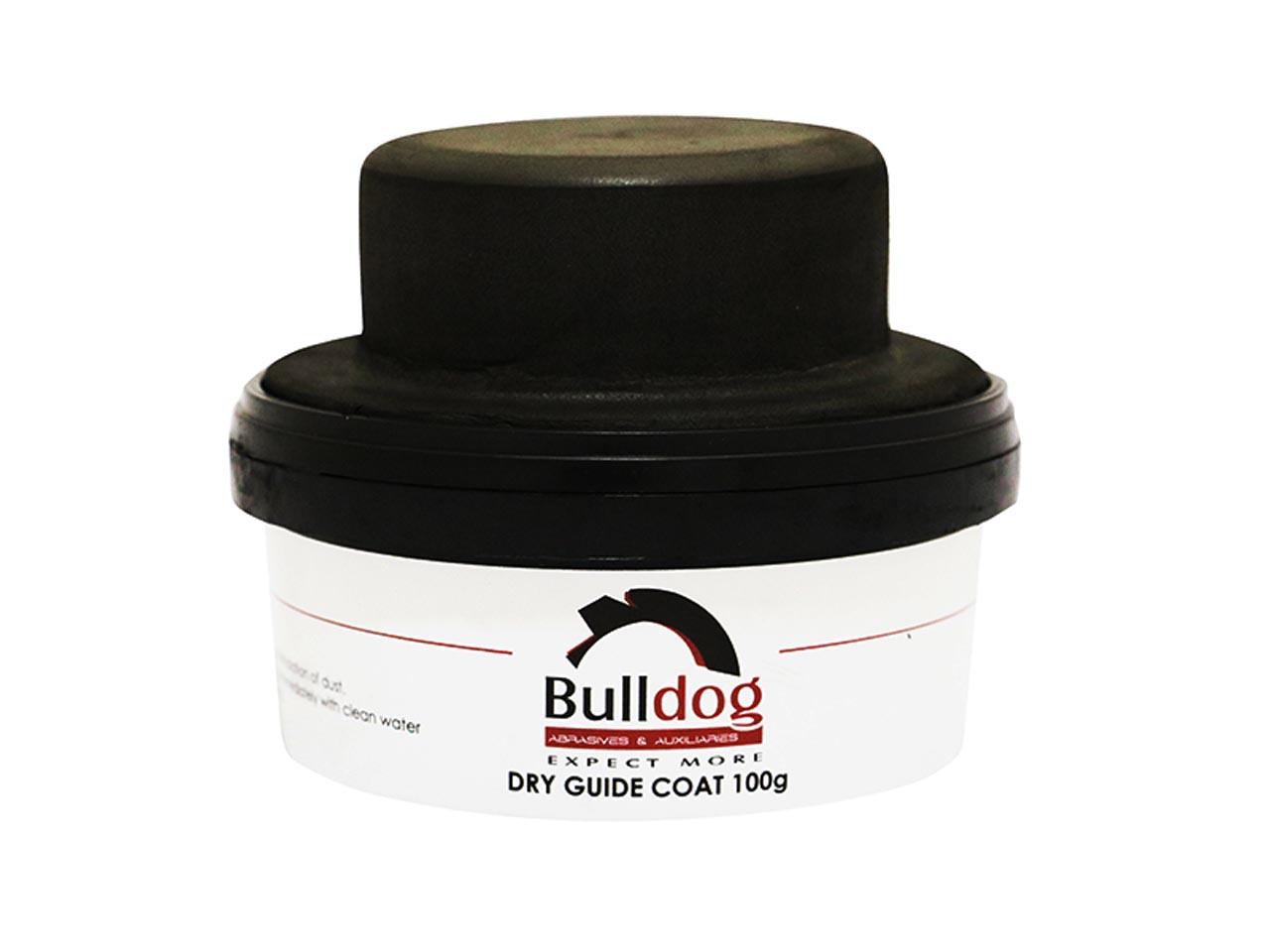 BULLDOG AUTO Dry Guide Coat Control Powder, Black