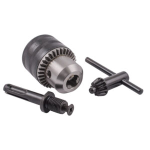 TORK CRAFT 13 MM Drill Chuck with key & SDS-Plus Adapter
