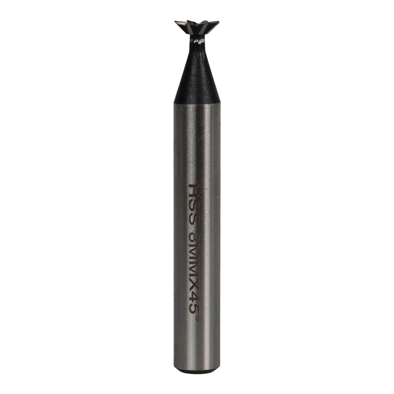 MAC AFRIC HSS 45° Dovetail Milling Cutter - 8 x 8 mm