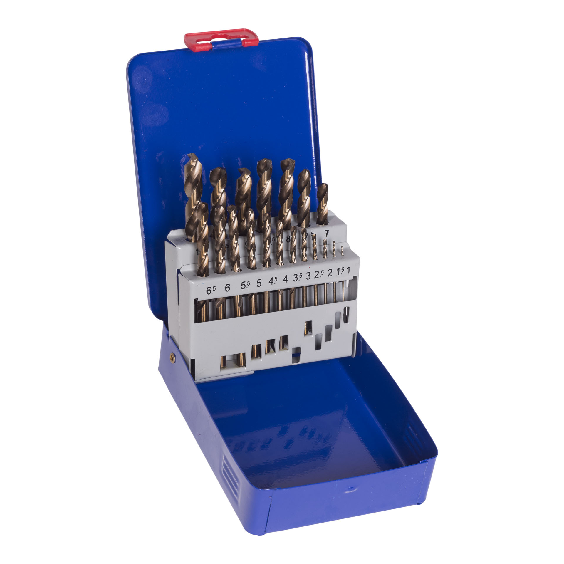 MAC AFRIC 19 Piece Cobalt Drill Bit Set (Blue Case)