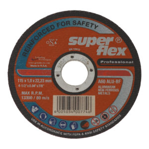 SUPERFLEX 115x1.0x22.23 A60 Slimline Cutting Disc