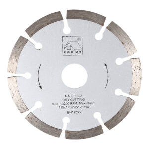 AVANCER 115mm Pro Segmented Diamond Blade