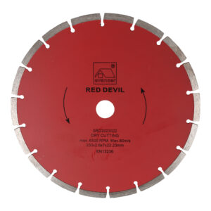 AVANCER 230mm Red Devil Segmented Diamond Blade