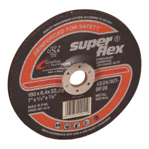 SUPER FLEX 180 MM Steel Grinding Disc