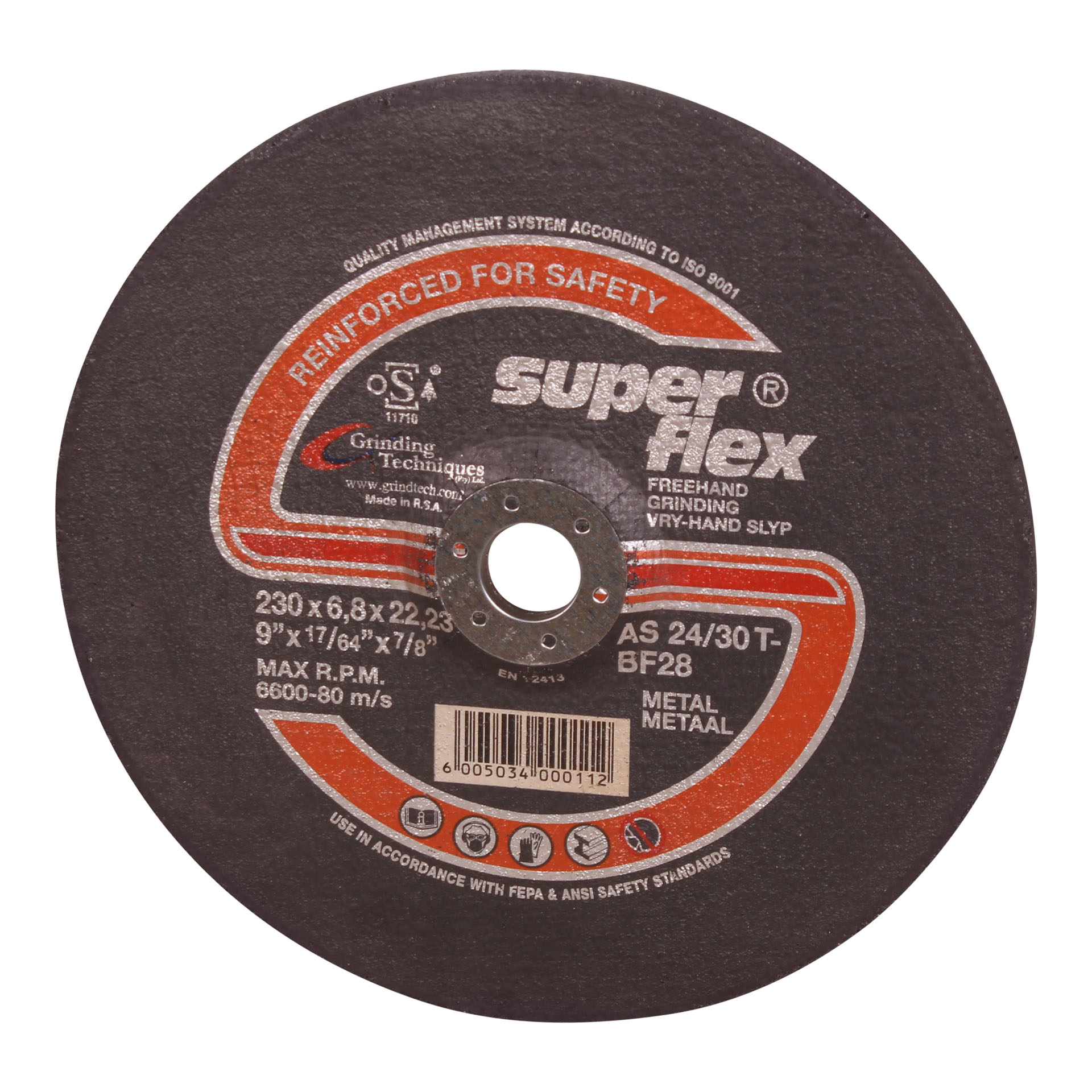 SUPER FLEX 230 MM Steel Grinding Disc