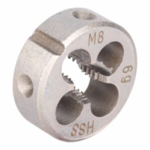 ALPEN HSS Dies for Metric ISO-threads DIN 13 - 8 mm x 1.25 mm
