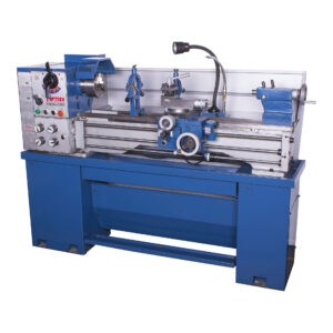 MAC AFRIC 1 M Geared Head Lathe with Stand, Foot Brake & Work Light
