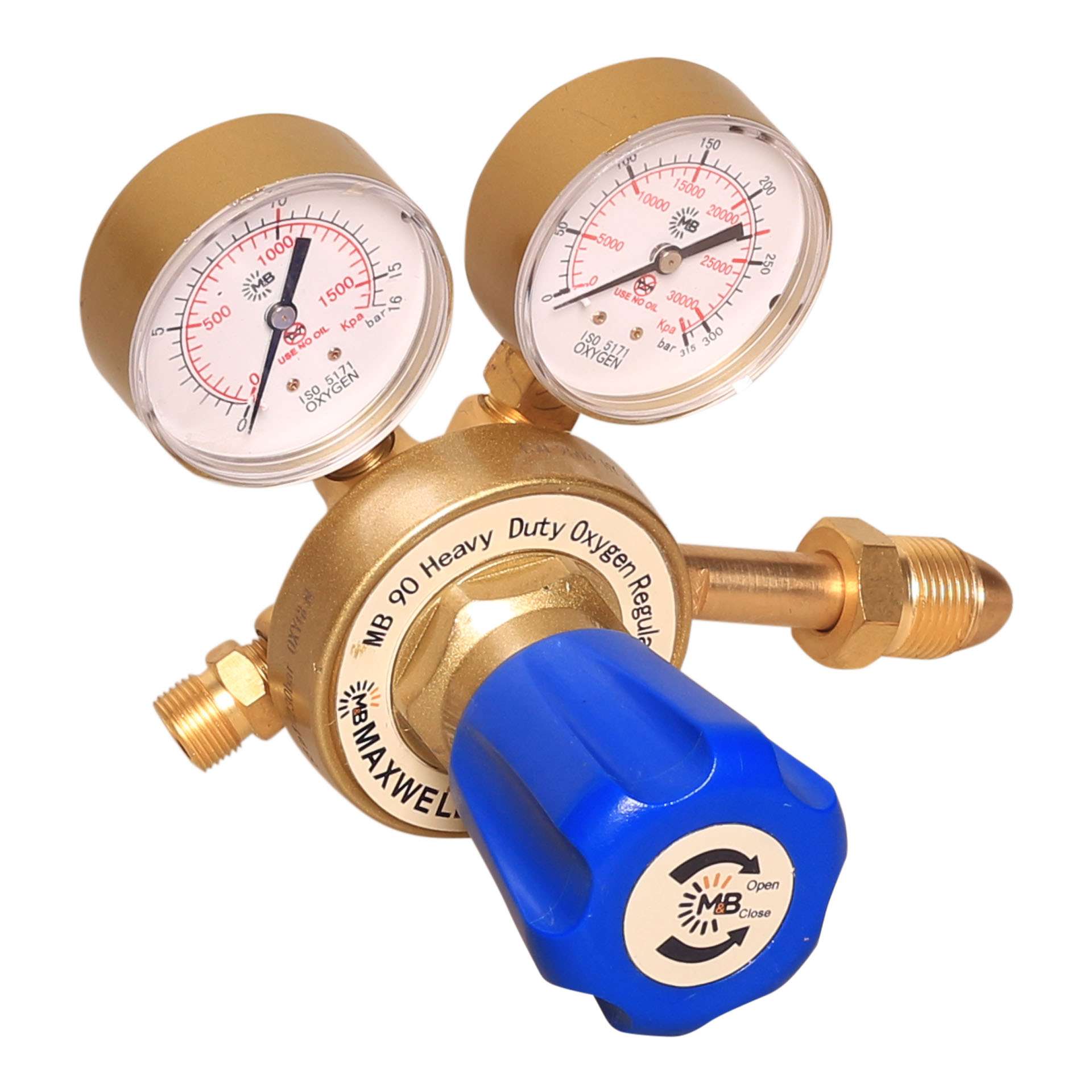 M&B MB90 Heavy Duty Oxygen Gas Regulator