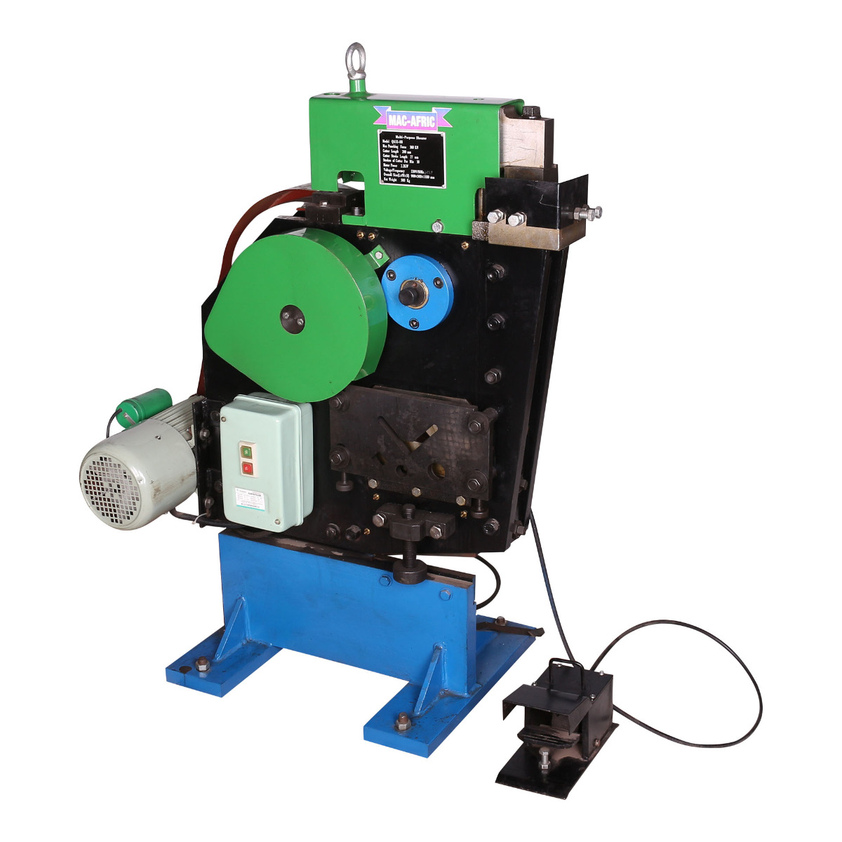 MAC AFRIC QB-8 Multi-Function Shear Machine - 220V Single Phase
