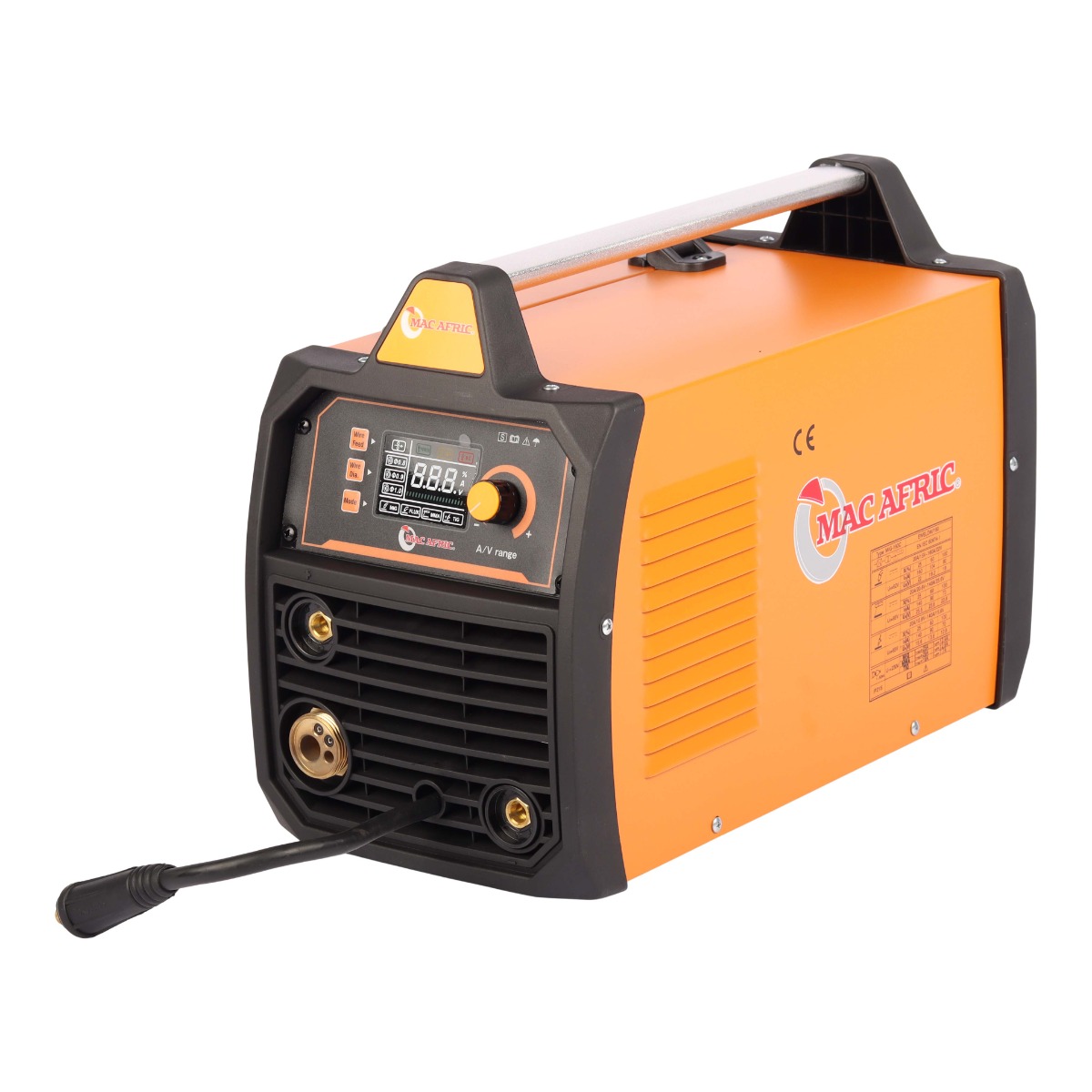 Mac Afric Inverter 160A MIG/MMA Welder LCD Screen