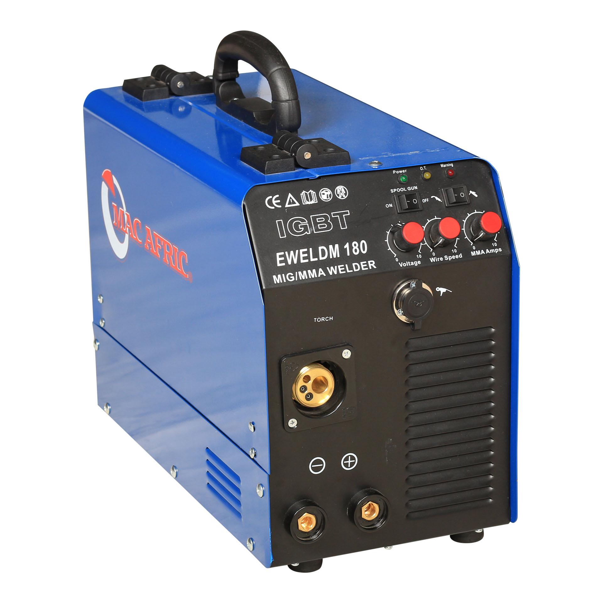 MAC AFRIC 180 A IGBT (MIG & MMA) Welding Machine