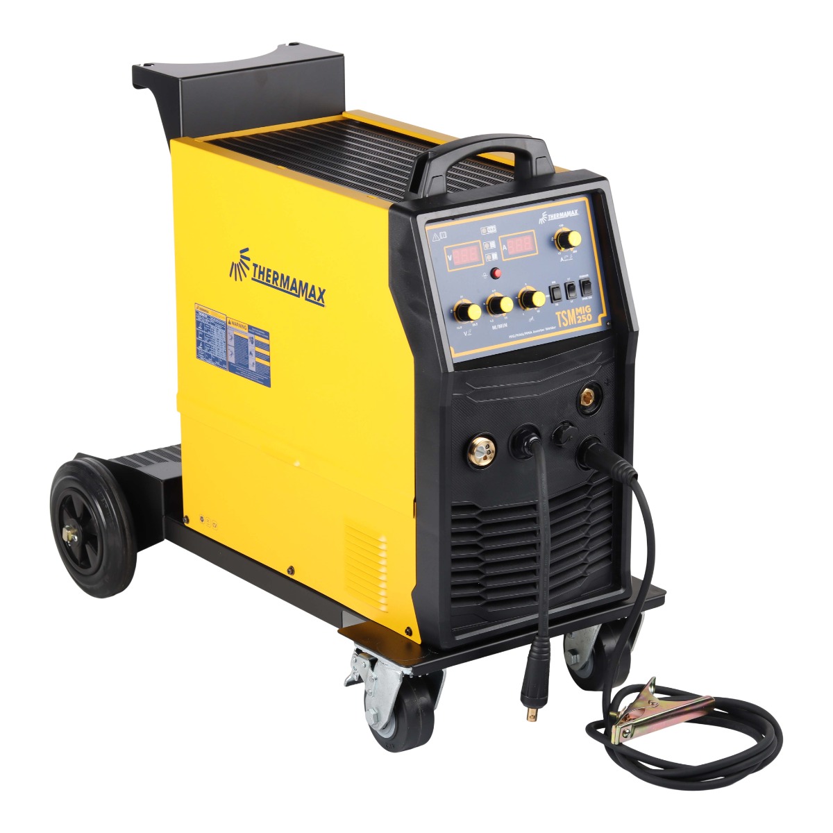 Thermamax TSM250MIG Multi-Process Inverter Welder – MIG/MAG/MMA/Lift-TIG