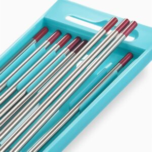 MAC AFRIC RED TIG Welding Tungsten Electrodes 2% Thoriated 2.4 MM (10 Pack)