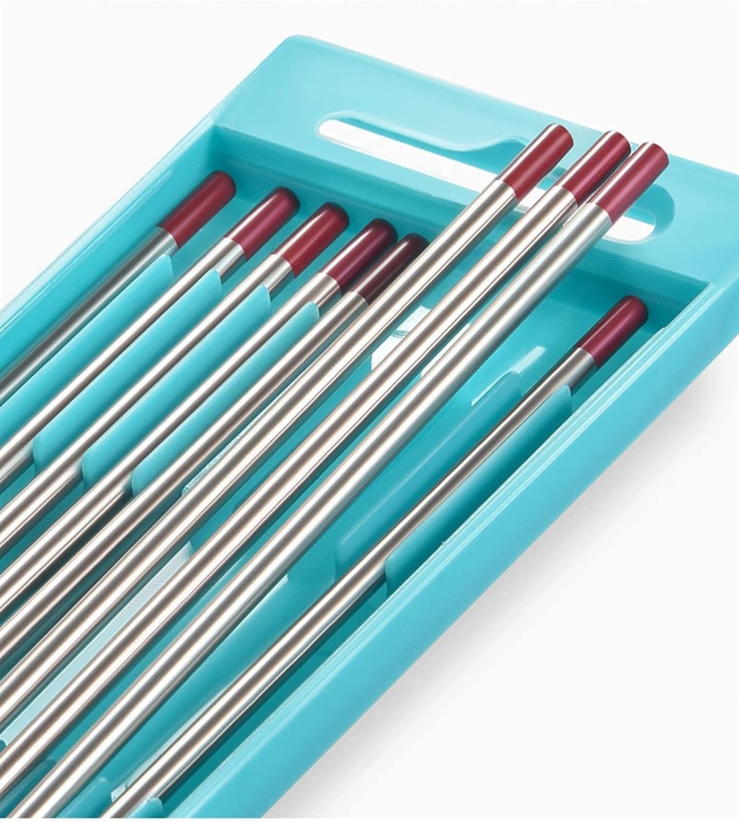 MAC AFRIC RED TIG Welding Tungsten Electrodes 2% Thoriated 2.4 MM (10 Pack)