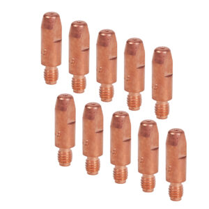MAC AFRIC Contact Tips for MIG Torch (10 Pack) - M-6, 0.9 mm