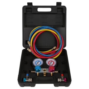 MAC AFRIC A/C Manifold Gauge Set for 134A REG Gas 1/2" Acme Fitting