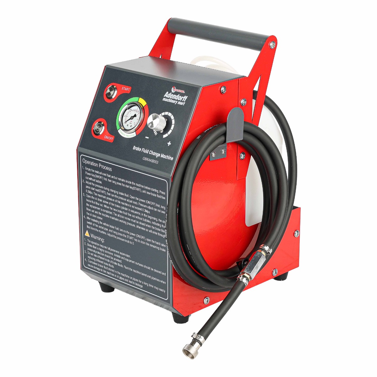 CONSTANT-PRESSURE BRAKE FLUID CHANGE MACHINE 220-240V/50HZ