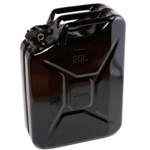 MAC AFRIC 20 Litre Jerry Can - Black - 0.8 mm Wall Thickness