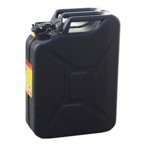 MAC AFRIC Matt Black Metal 20 Litre Jerry Can 0.8 mm