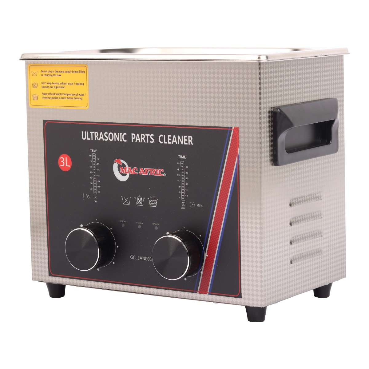MAC AFRICA 3L UNTRASONIC PARTS CLEANER