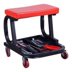 MAC AFRIC Rolling Creeper Seat with Cushion & Tool Tray