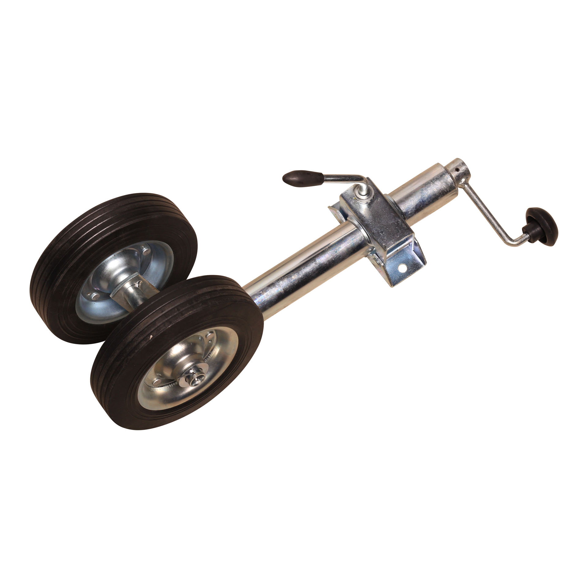 MAC AFRIC Double Jockey Wheel Trailer Jack with Clamp