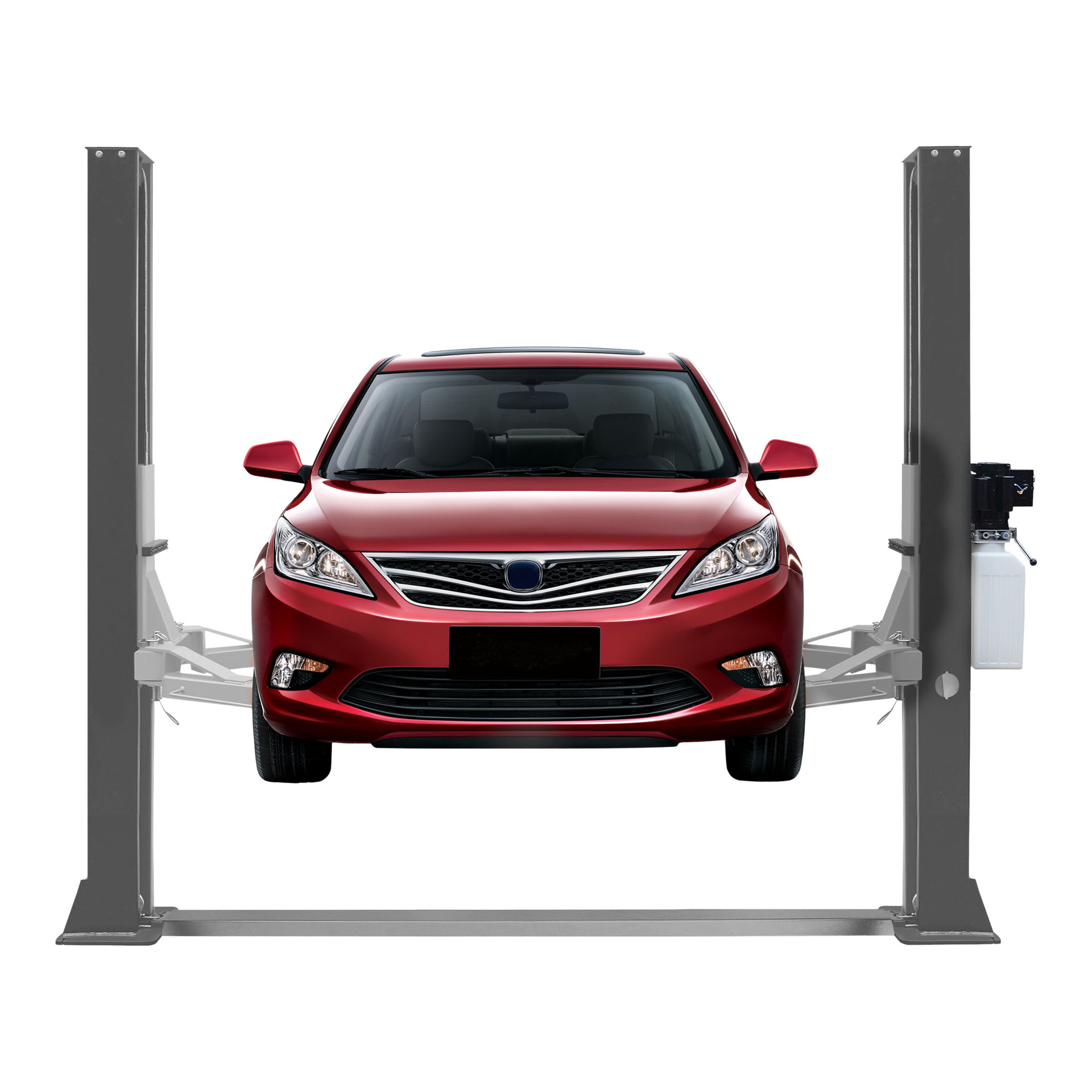 MAC AFRIC Hydraulic Electric 2-Post Car Lift 4-Ton (Manual Lock Release)