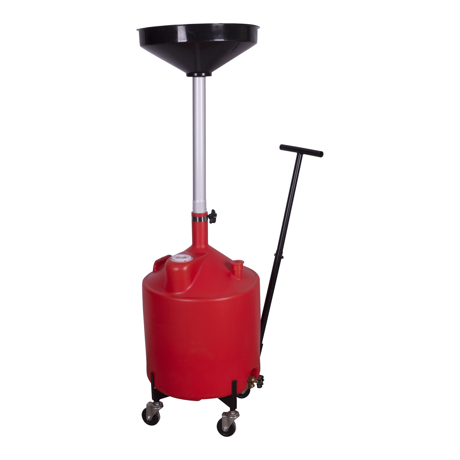 MAC AFRIC 18 Gallon Oil Drain Tank With Dolly Paper Carton