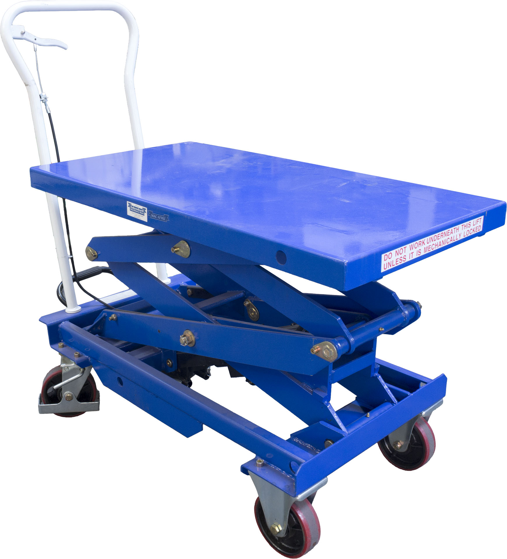 MAC AFRIC 500 kg Hydraulic Lifting Table (Double Scissor)