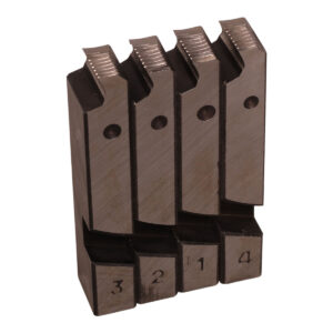 MAC AFRIC Set of Dies for Pipe Threading Equipment- 1/2" - 3/4" NPT DIES FOR GPIPTH/007