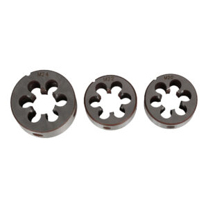 MAC AFRIC 3pcs Set of Threading Rod Dies for Electric Pipe Threader