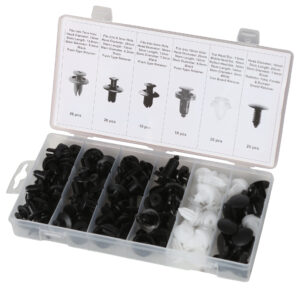 MAC AFRIC 100pce Shield Push Type Retainer Set