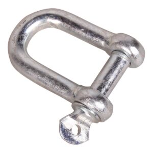 MAC AFRIC "D" Type Shackles - Electric Galavanized - 6 mm (100kg)