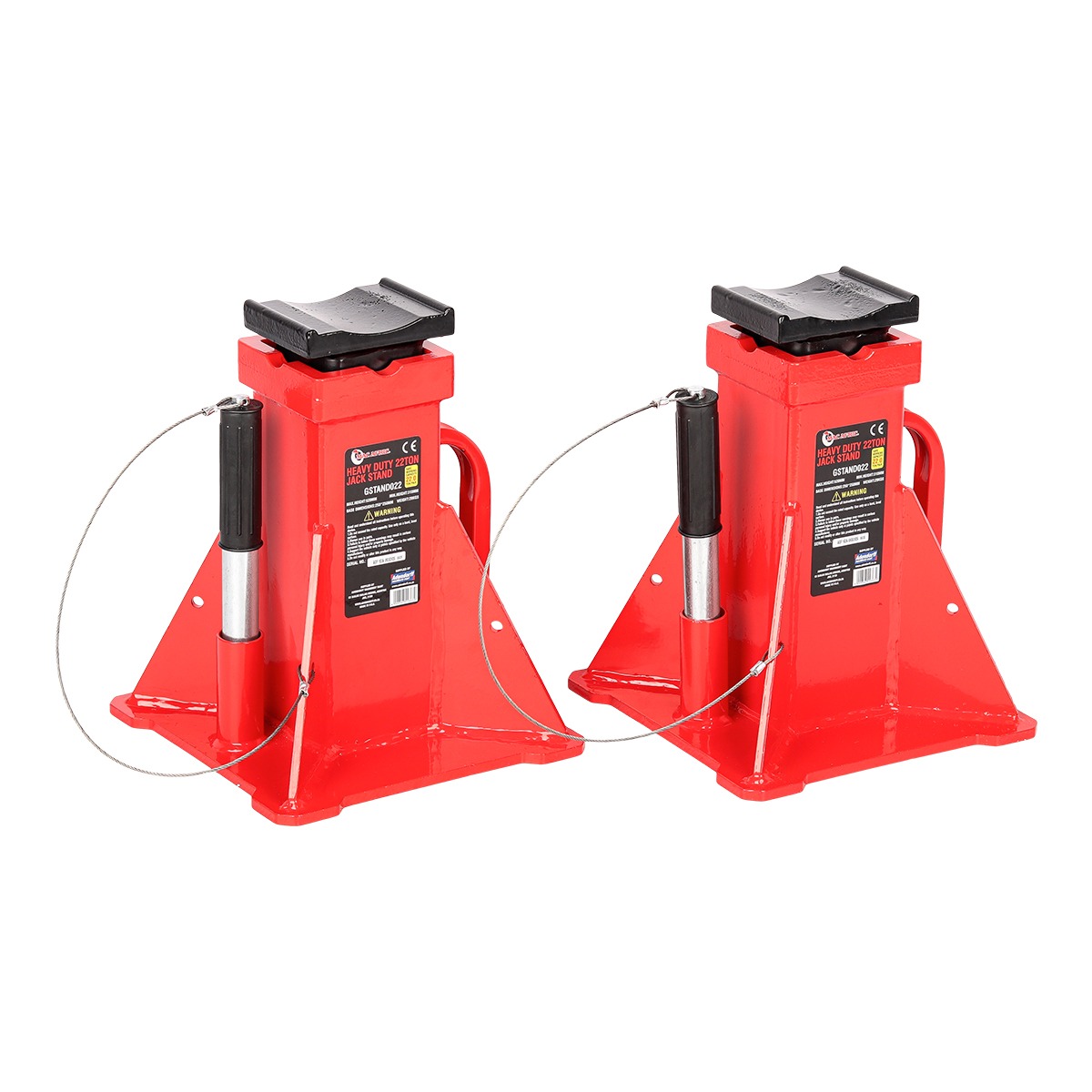 HEAVY DUTY 22TON JACK STAND - PER PAIR