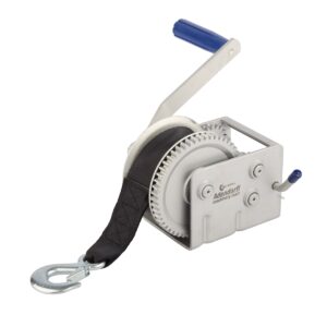 1000KG DACROMET HAND WINCH WITH NYLON STRAP 50mm*7M