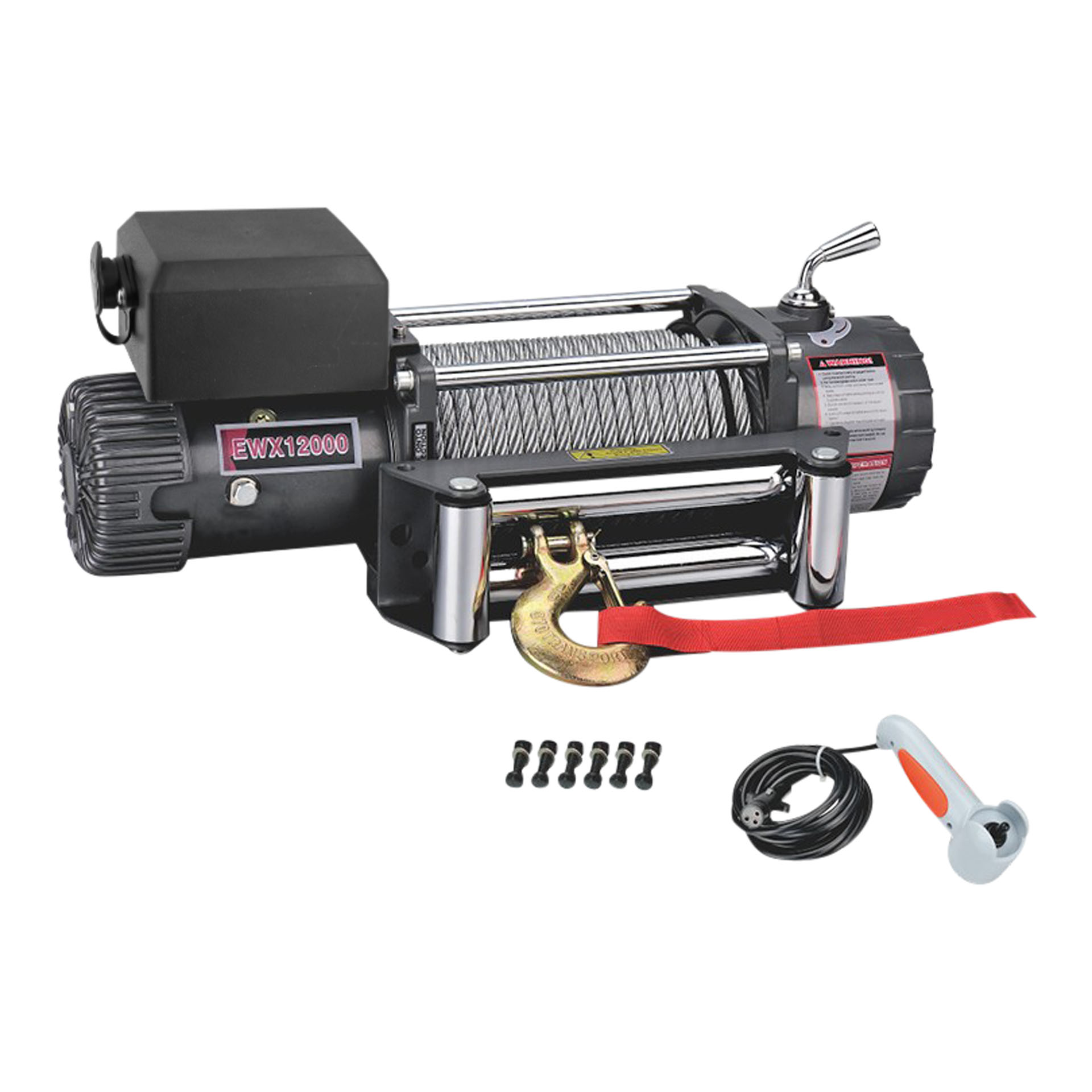 MAC AFRIC 12000lbs 12 V Heavy Duty Winch