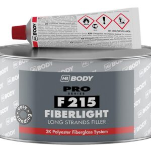 HB BODY F 215 Fiberlight Fiberglass Long Strands Filler, Transparent, 1 ltr