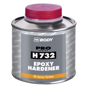 HB BODY Body Pro H 732 Epoxy Hardener, Transparent, 250ml